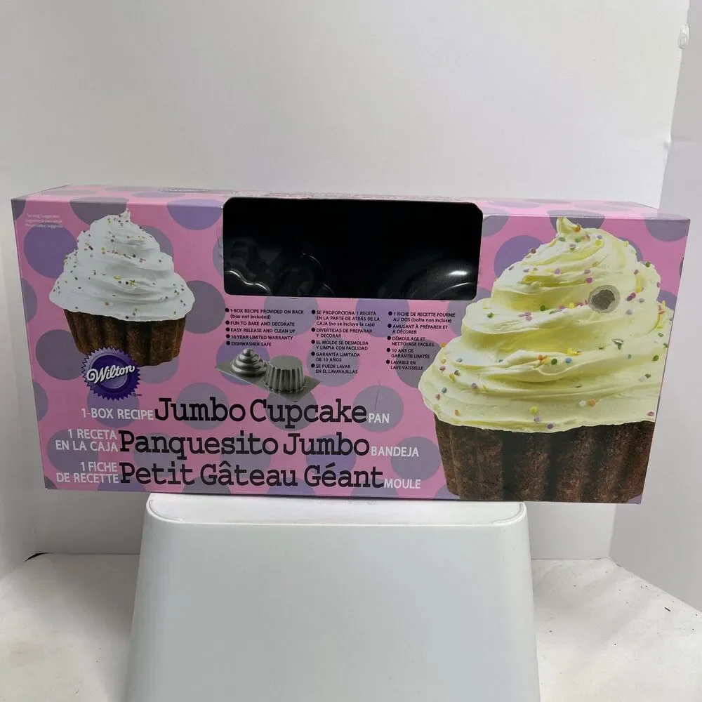 🆕🔥🆕GIANT CUPCAKE PAN New By Wilton Dimensions Decorative‎ Bakeware🆕🔥🆕